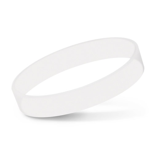 Debossed Silicone Bands Clear